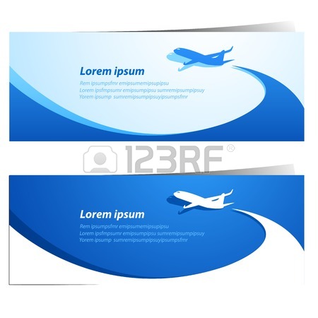 450x450 Cartoon Airplane With Banner Royalty Free Cliparts, Vectors,