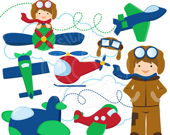 340x270 Plane Clipart Etsy