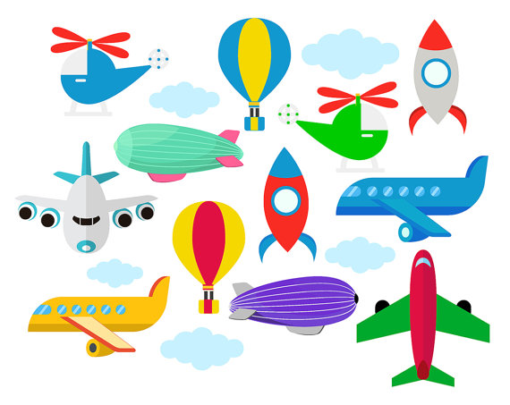 570x453 Sale!! Planes Clipart Airship Helicopters Clip Art Dirigible