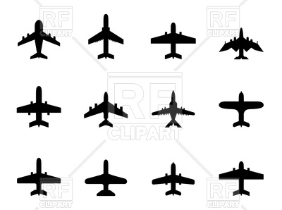 400x298 Airplanes Icons