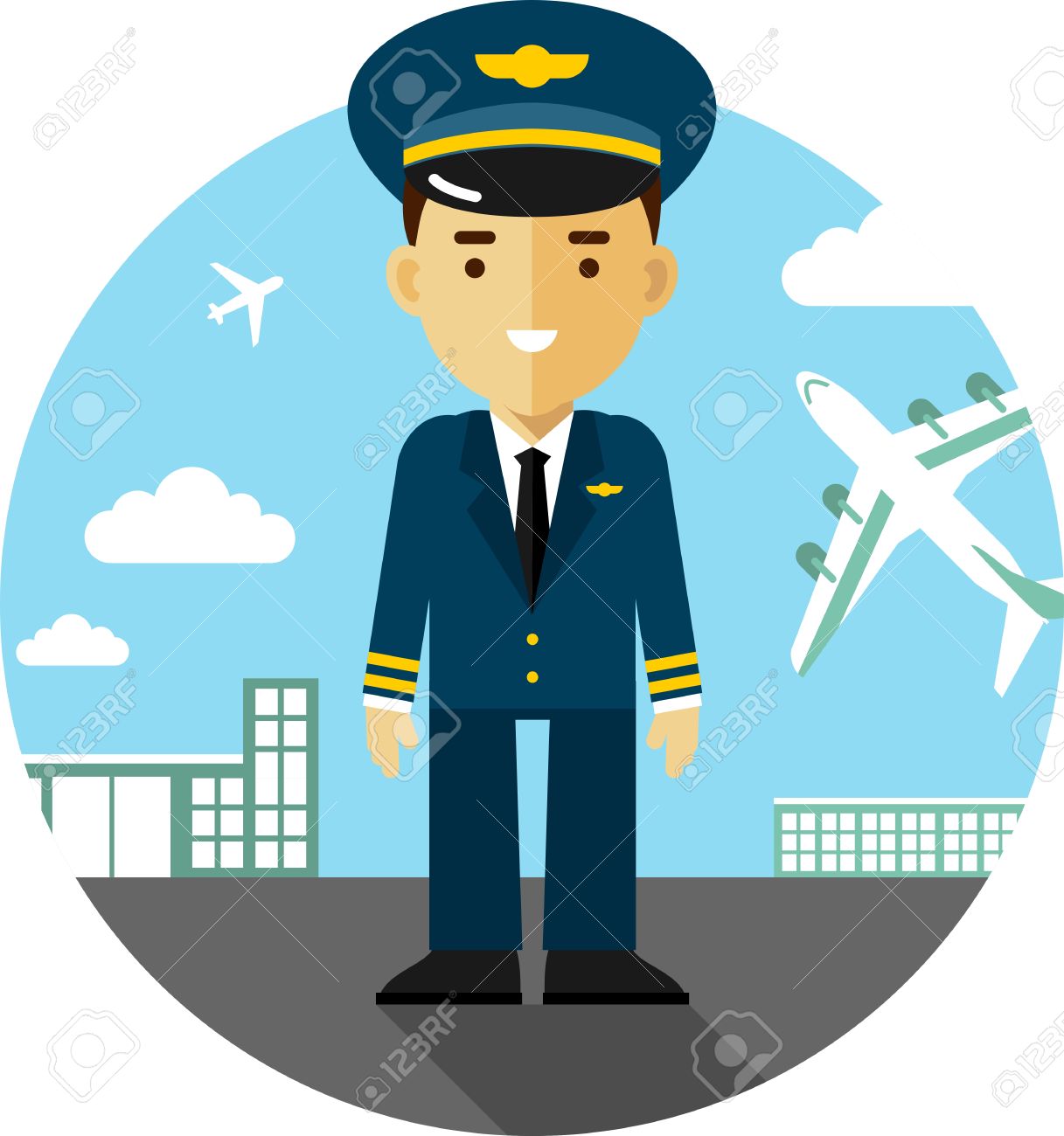1217x1300 Airport Clipart Pilot