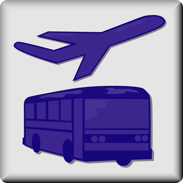 600x599 Hotel Icon Airport Shuttle Clip Art Free Vector In Open Office