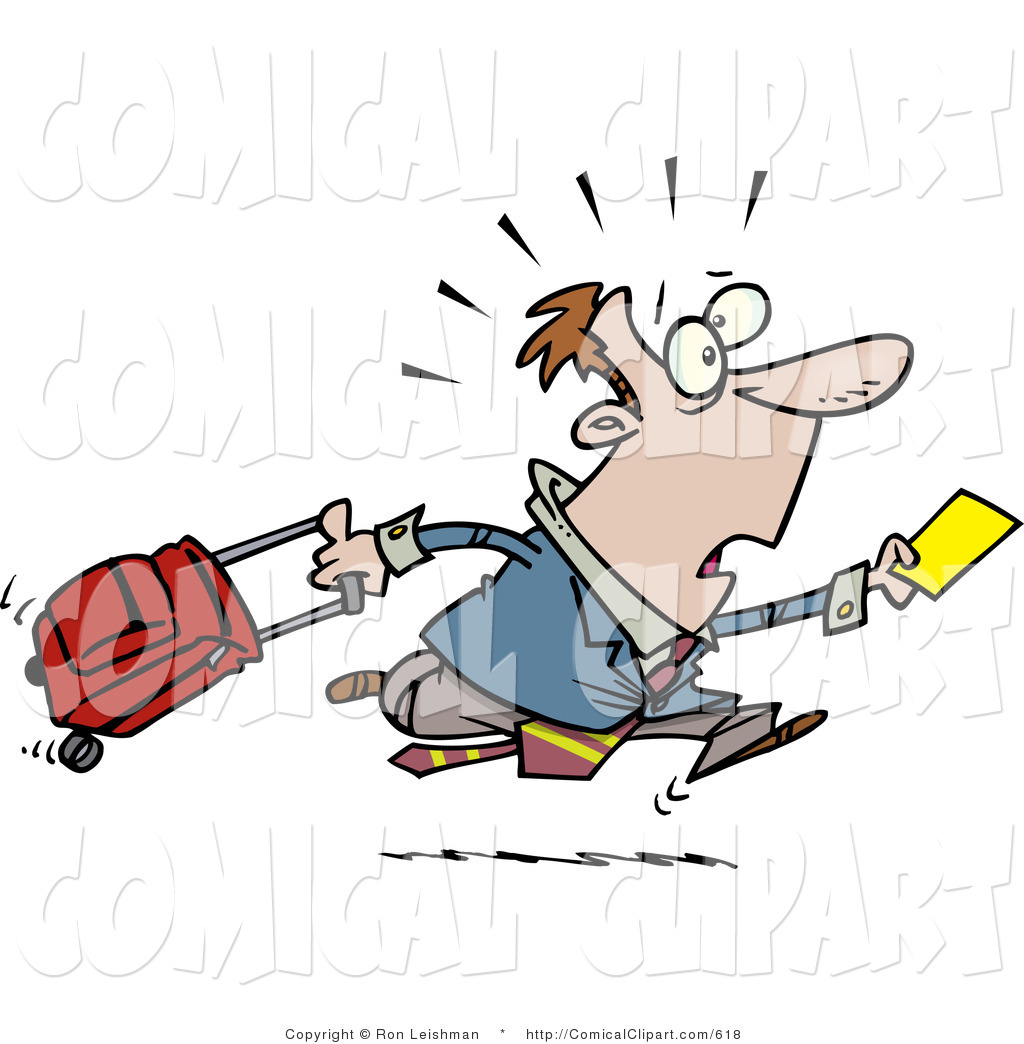 1024x1044 Late Clipart Comical Clip Art Of A Nervous Late Traveler Man