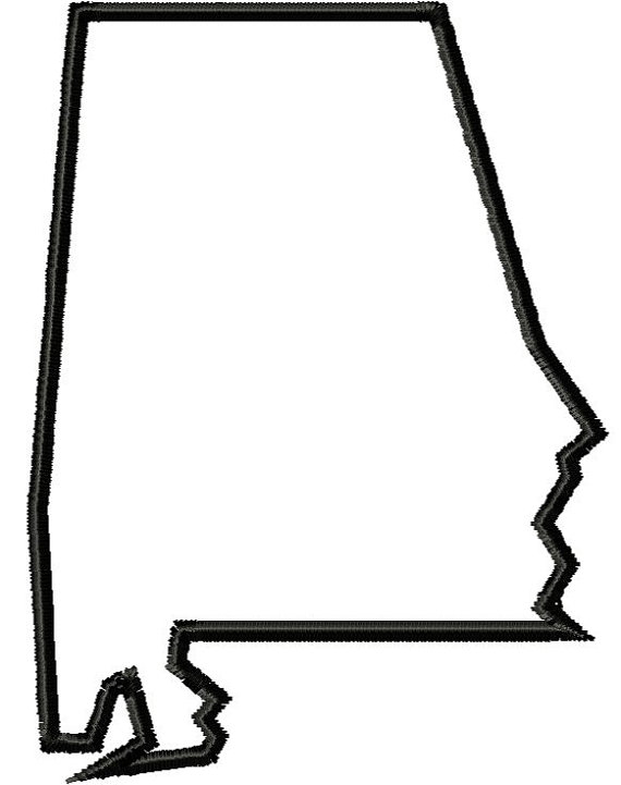 570x721 State Of Alabama Outline Clip Art