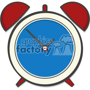 300x300 Royalty Free Alarm Clock Clip Art Vector Images 403873 Vector Clip
