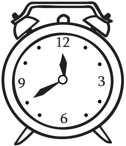 420x489 Table Clock Clipart, Explore Pictures