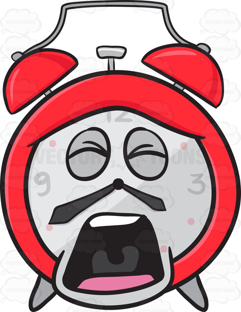 791x1024 Alarm Clock Screaming Out Loud Emoji Cartoon Clipart