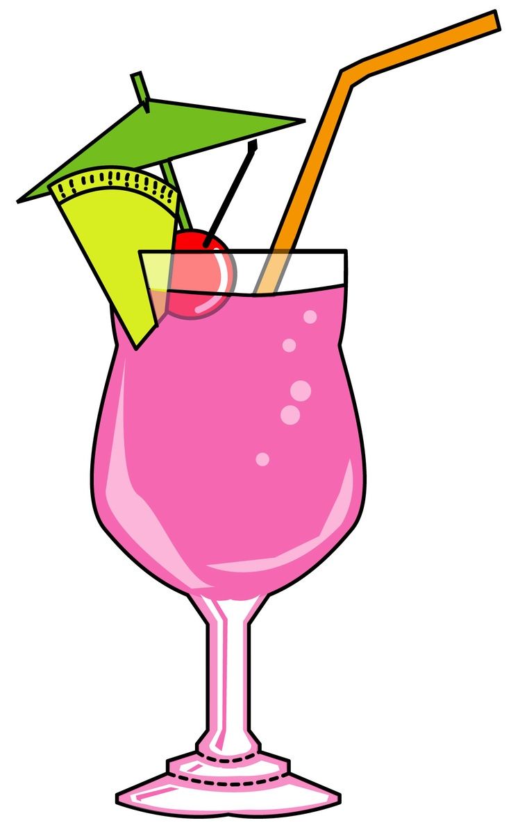 736x1189 Colouful Clipart Alcohol