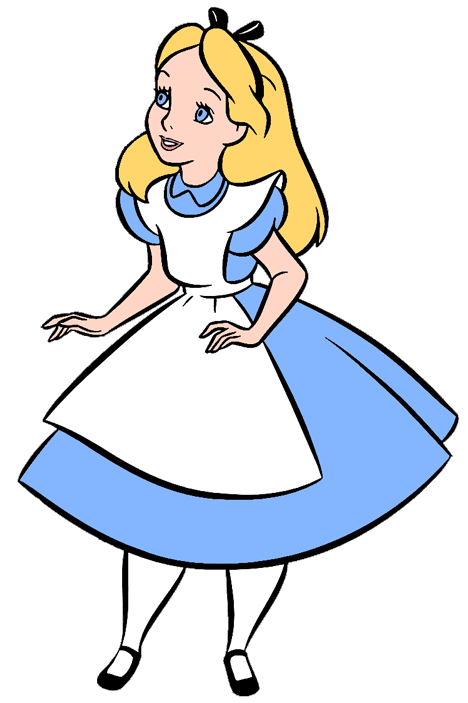 Alice In Wonderland Clipart | Free download on ClipArtMag