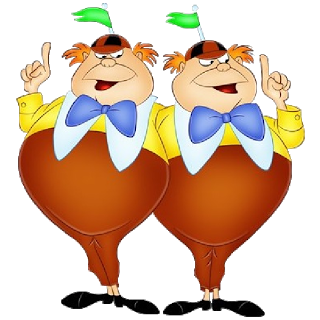 320x320 Tweedle Dee Amp Tweedle Dum ~ Alice Wonderland, 1951 Alice