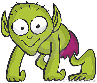 400x340 Alien Clipart Goblin