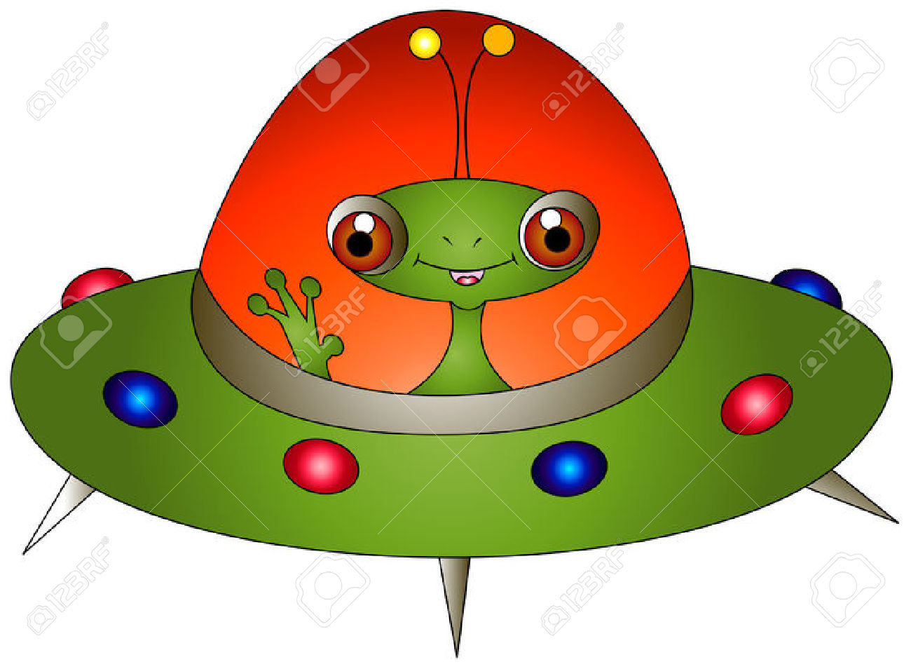 1300x954 Alien Clipart Small