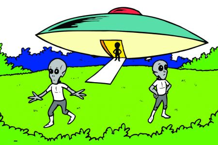 450x300 Alien Spaceship Clipart Clipart Bay, Alien Ship Clip Art