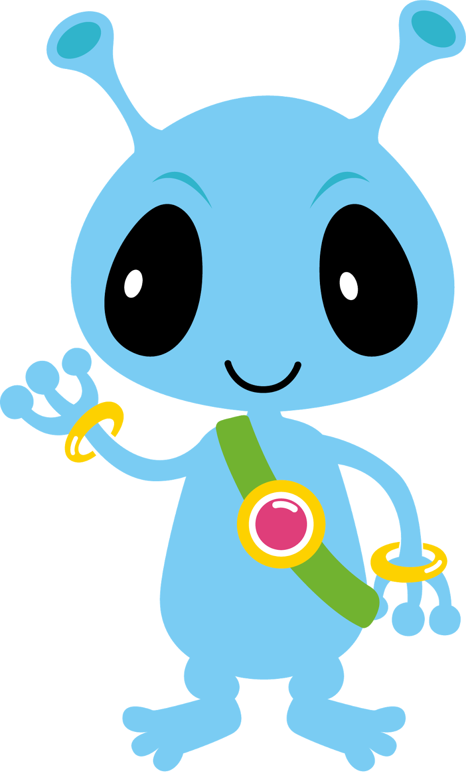 960x1600 Monster Clipart Cute Alien Spaceship