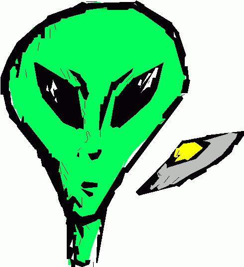 490x536 Alien Spaceship Clipart