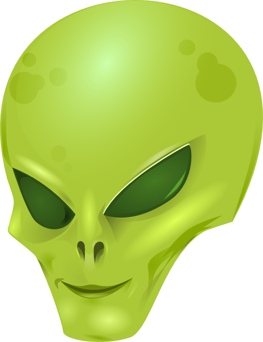 540x701 Free Alien Clipart And Graphics Of Space Creatures