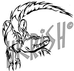 236x226 Alligator Outline Cute Alligator Outline Crocodile Tattoo
