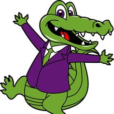 236x236 Vector Crocodile Cartoon Alligator Line Art Coloring Book Black
