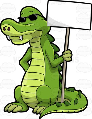 310x400 Top 80 Alligator Clipart