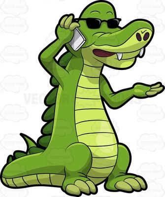 335x400 Alligator Clipart