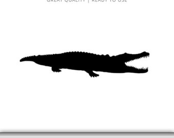 340x270 Alligator Clipart Etsy