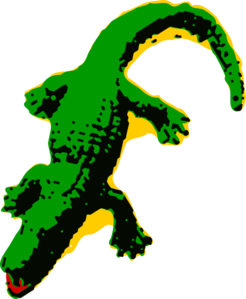 246x299 Alligator Clip Art