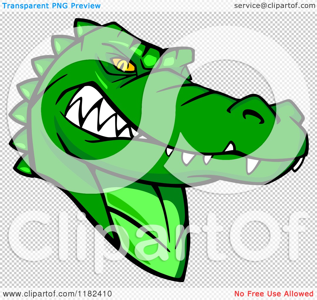 1080x1024 Clipart Of An Aggressive Green Alligator Mascot