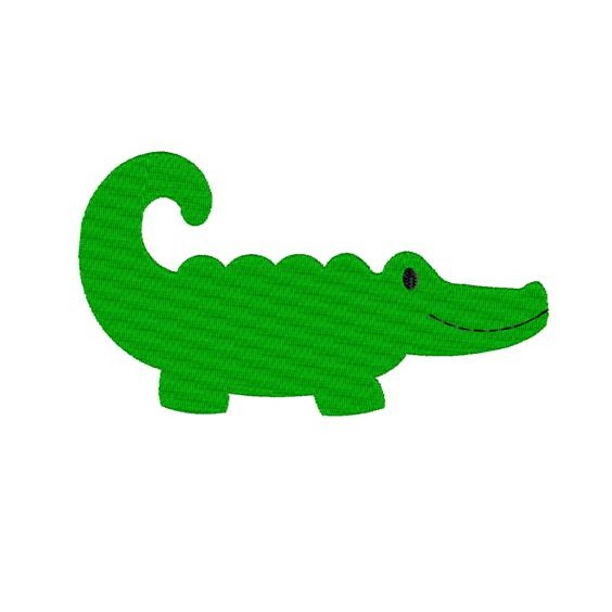 564x564 Alligator Clipart Two