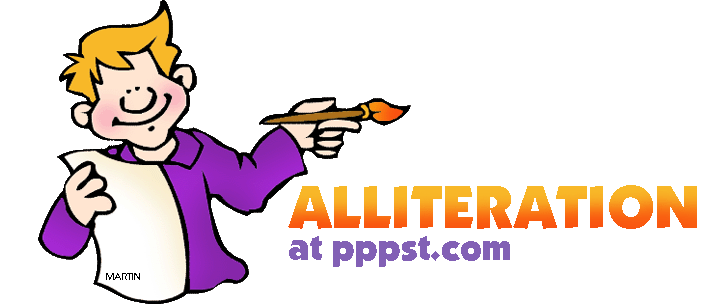 709x306 Alliteration Clipart Collection