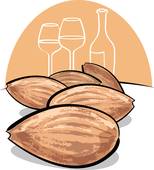154x170 Almonds Clip Art