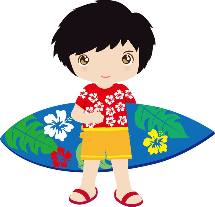 736x710 Boy Clipart Hawaii