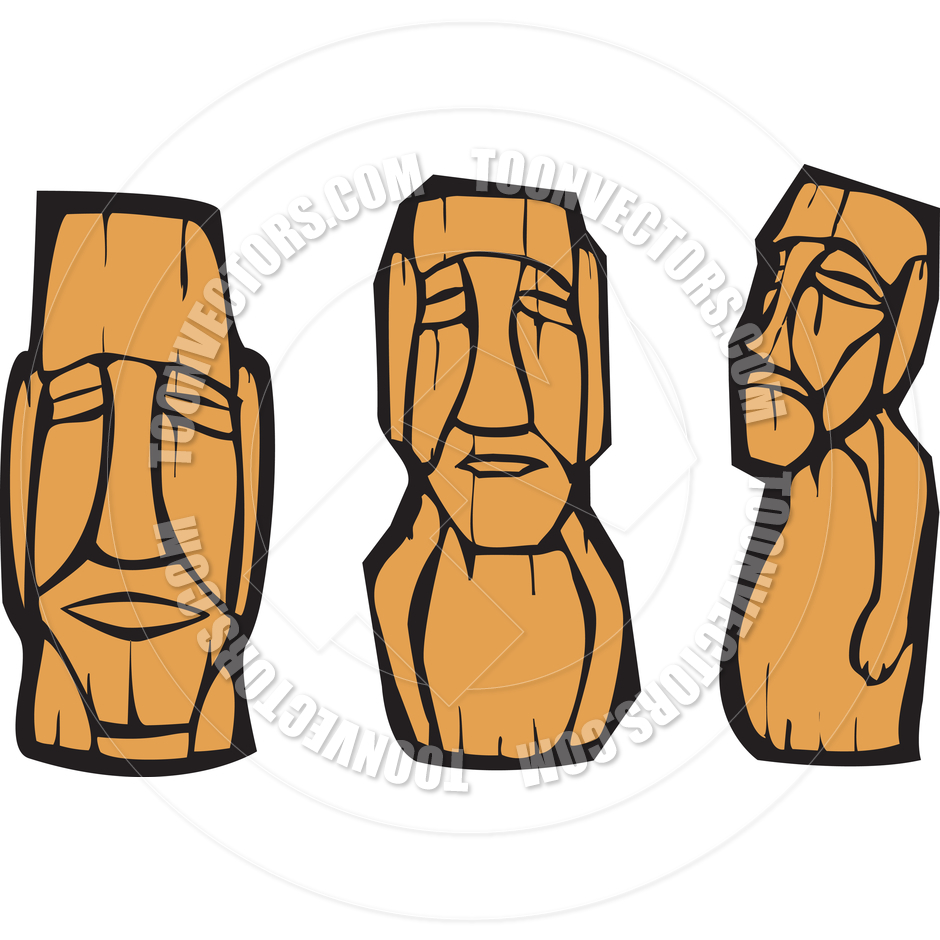 940x940 Hawaiian Tiki Clip Art Clipart Panda