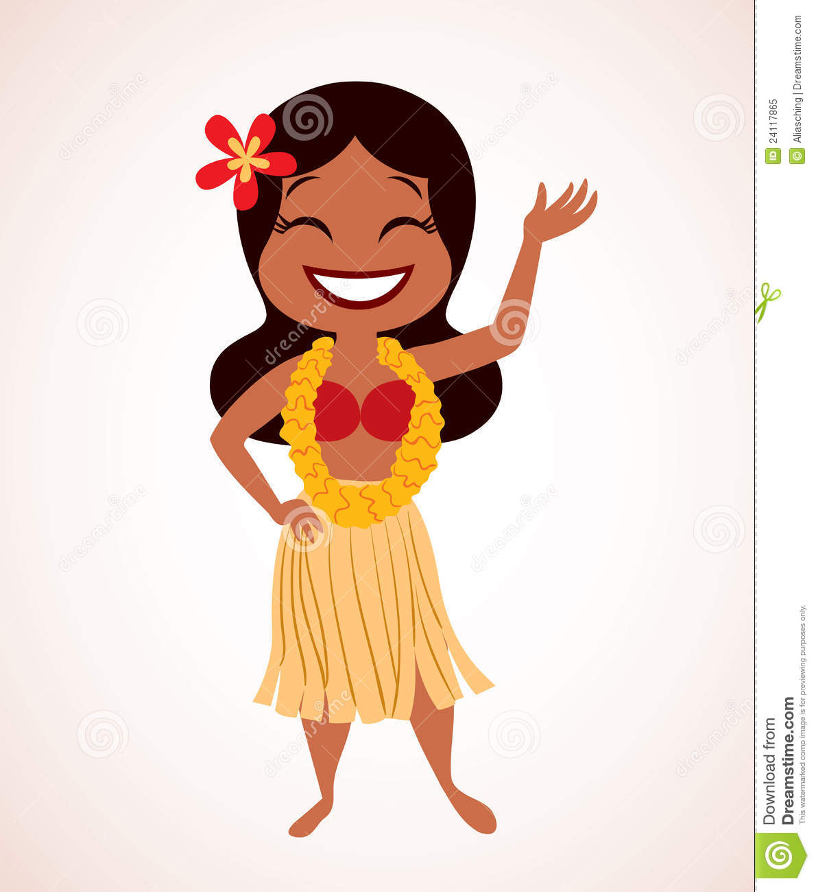 1190x1300 Hula Girl Clip Art