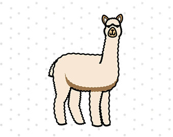 340x270 Alpaca Silhouette Clip Art 101 Clip Art
