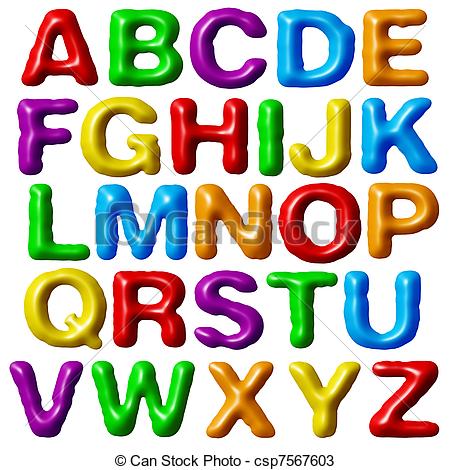 450x470 Alphabet Clipart