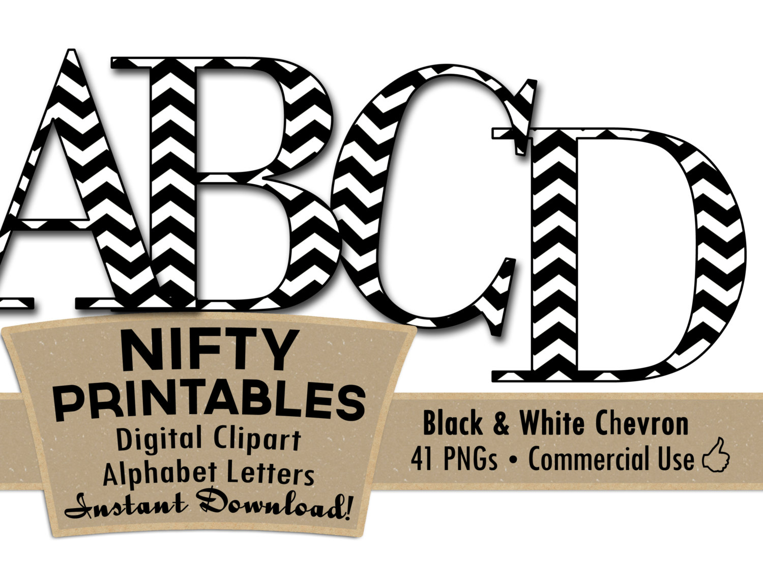 1500x1150 Black White Chevron Clip Art Alphabet Letters Black Amp White