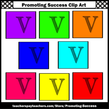 350x350 Letter V, Alphabet Letters Clip Art, Letter Sounds Clipart Sps Tpt