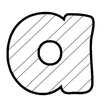 350x350 Letters For Coloring