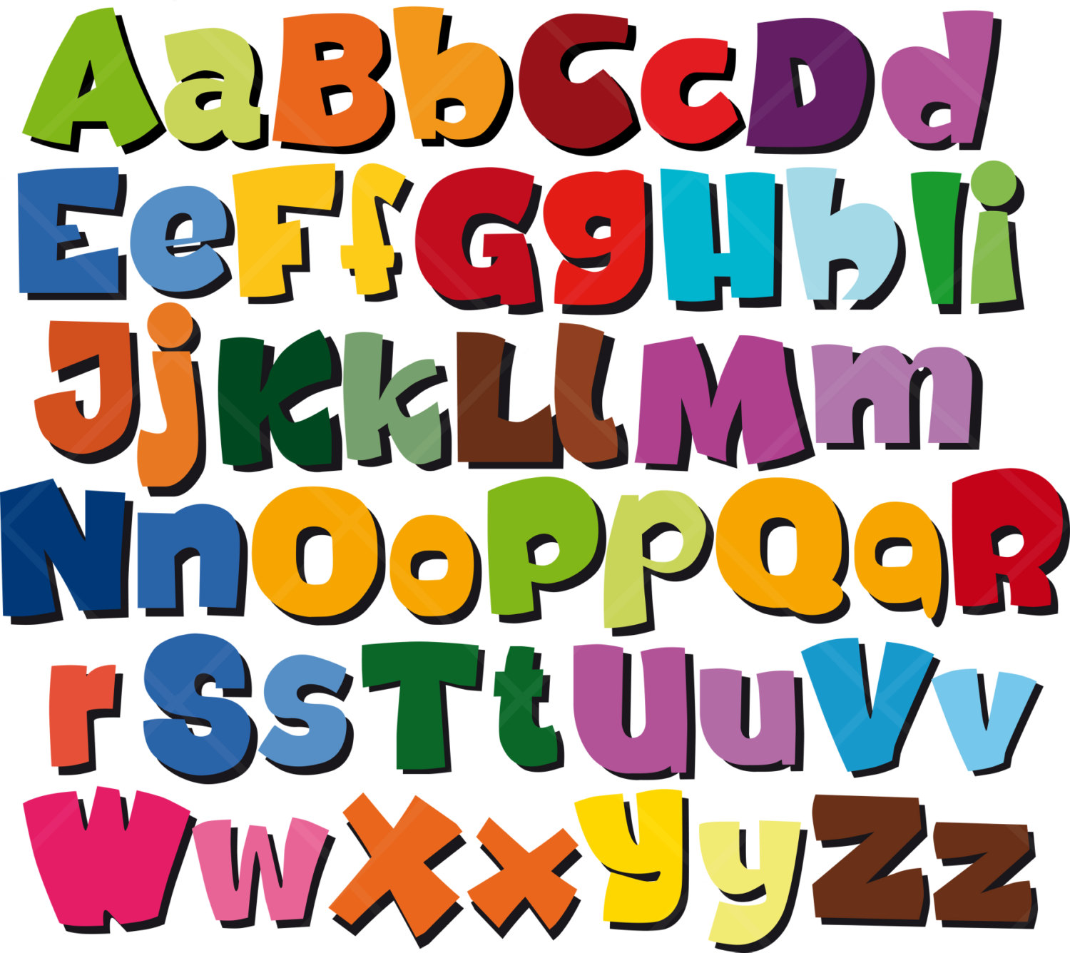 1500x1336 Alphabet Letter Clipart 4