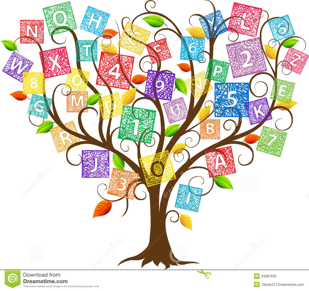 1300x1224 Letter Clipart Tree