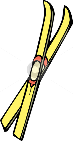 232x450 Snow Ski Clipart