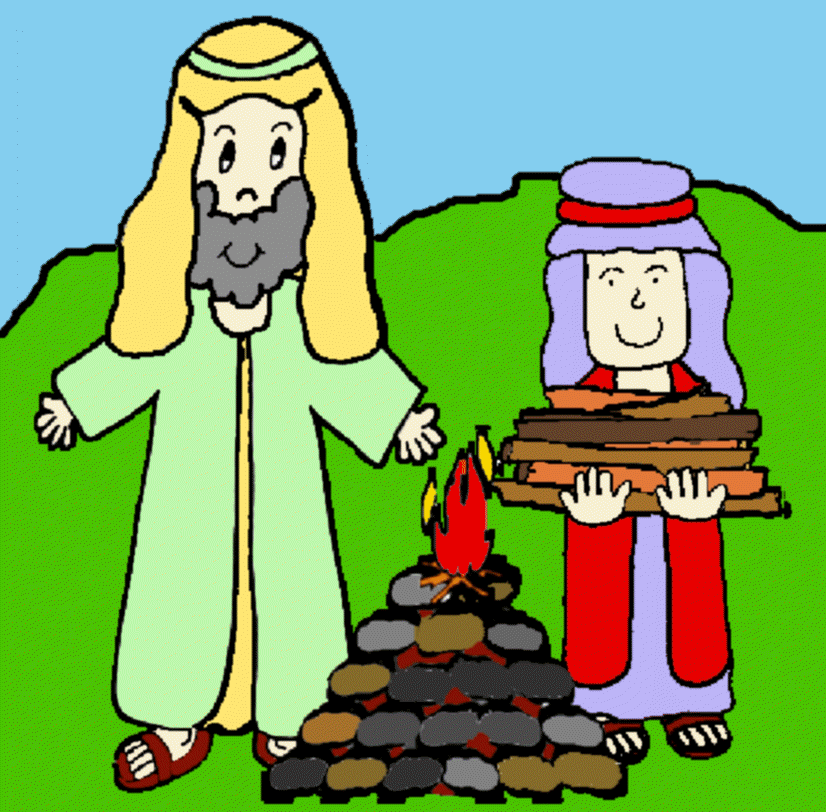 826x812 Altar Clipart Abraham