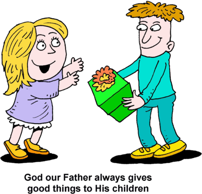 400x383 Image God Always Gives Good Things