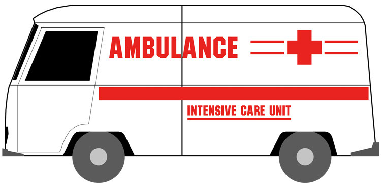 750x361 Red White Ambulance Clipart