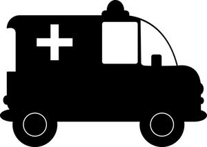 300x213 Ambulance Clipart Image