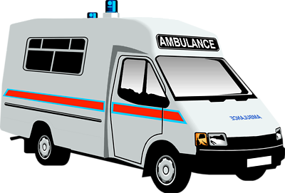 400x271 Ambulance Clip Art Image