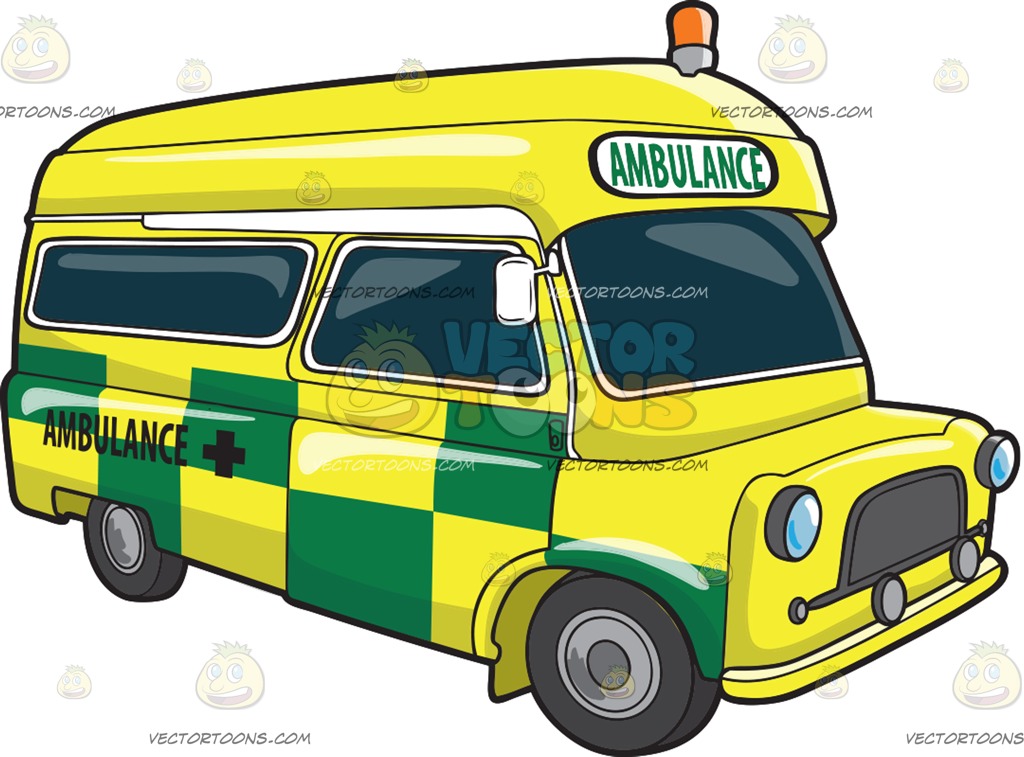 1024x757 Side View Of A British Ambulance Cartoon Clipart