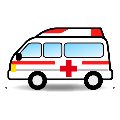 512x512 Ambulance Emoji For Facebook, Email Amp Sms Id  12669 Emoji.co.uk