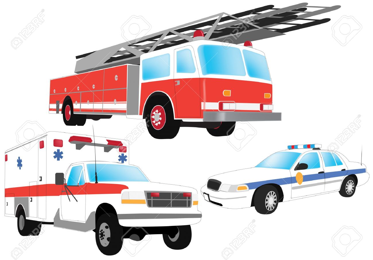 1300x907 Firefighter Clipart Emergency Vehicle