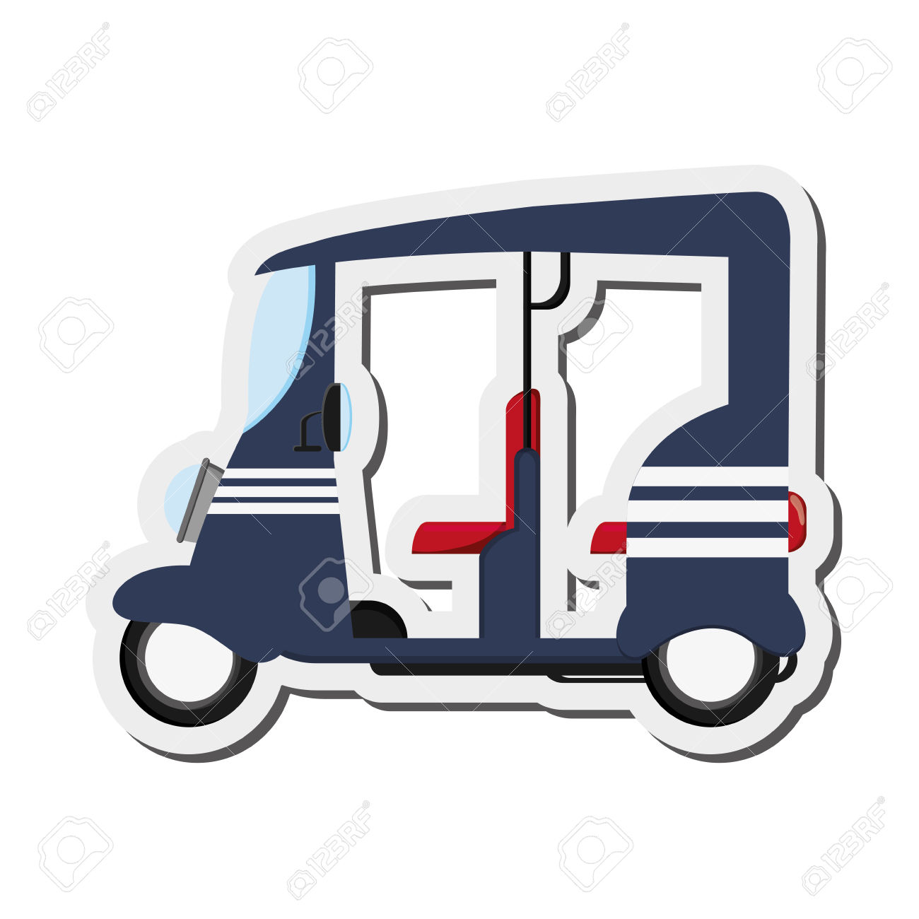 1300x1300 Tricycle Clipart Tuk Tuk